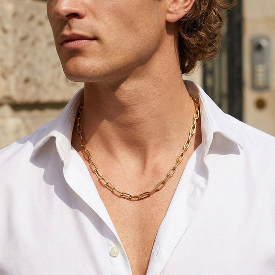 Paperclip Link Chain | Men&