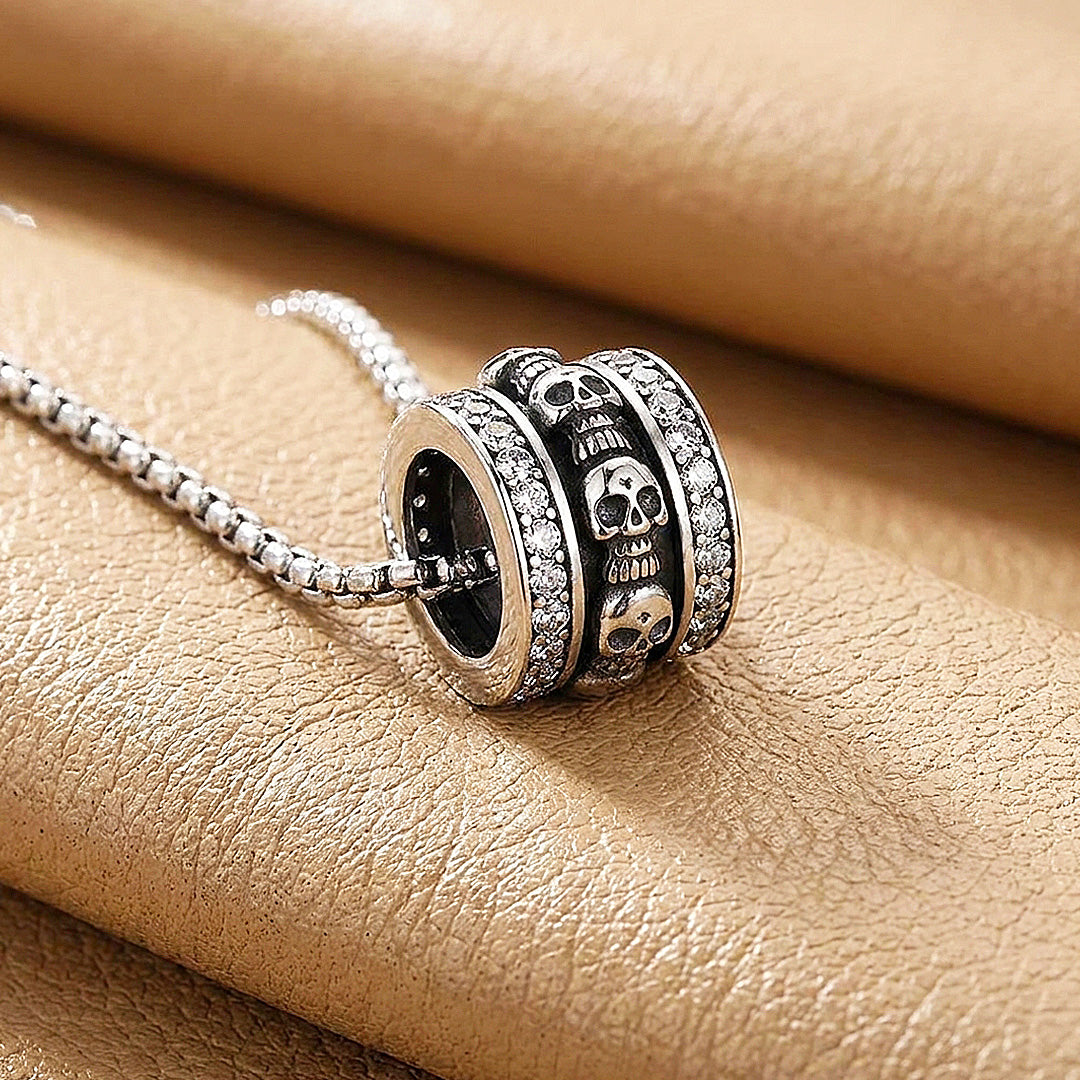 Skull Barrel Pendant | Men&