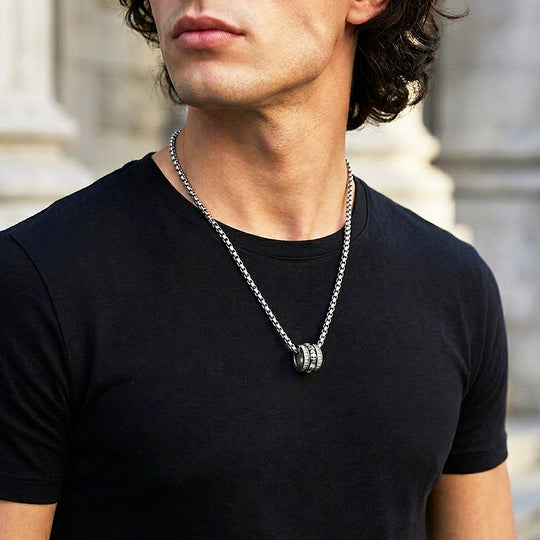 Skull Barrel Pendant | Men&