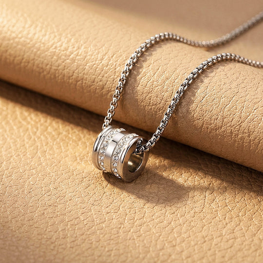Stone Barrel Pendant | Men&