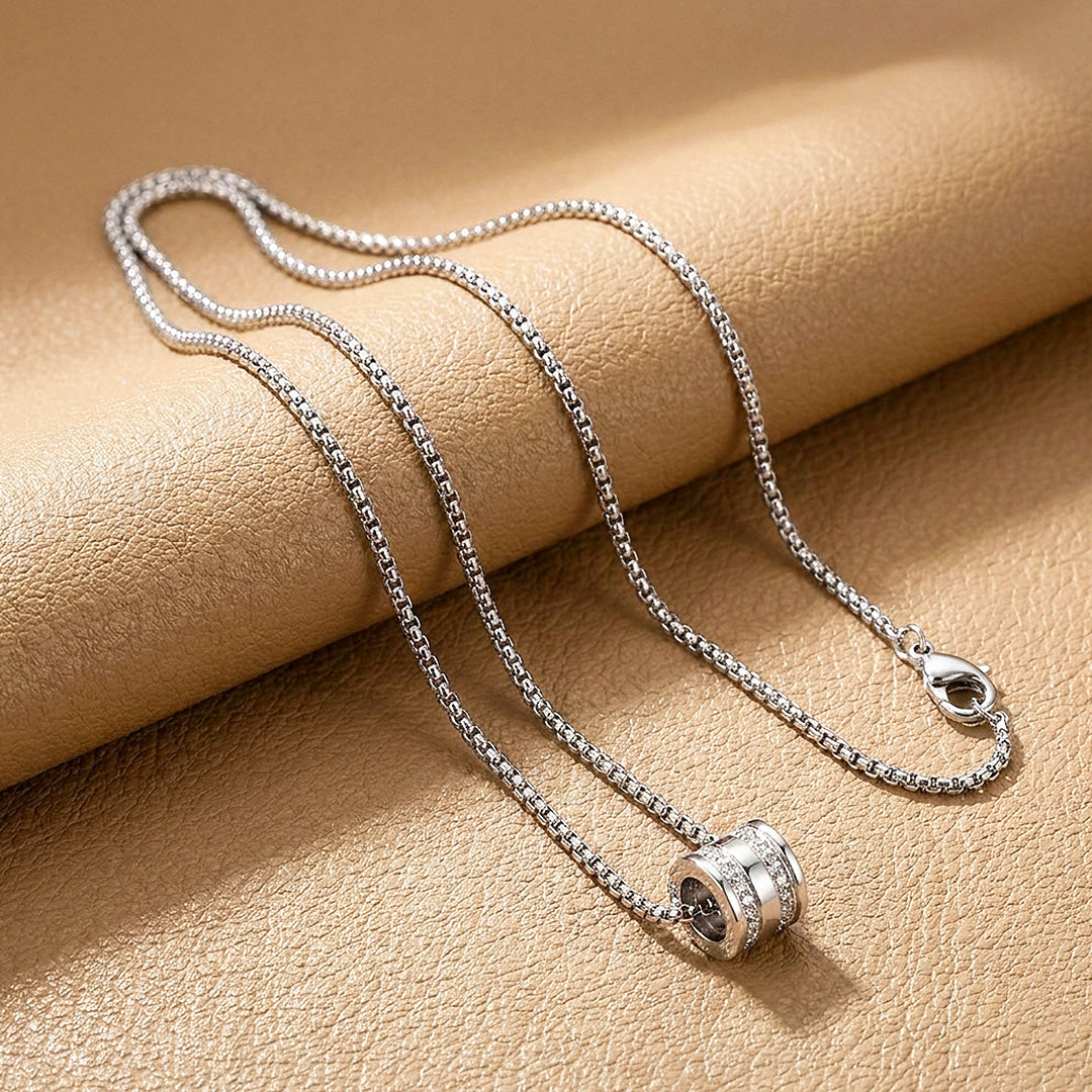Stone Barrel Pendant | Men&