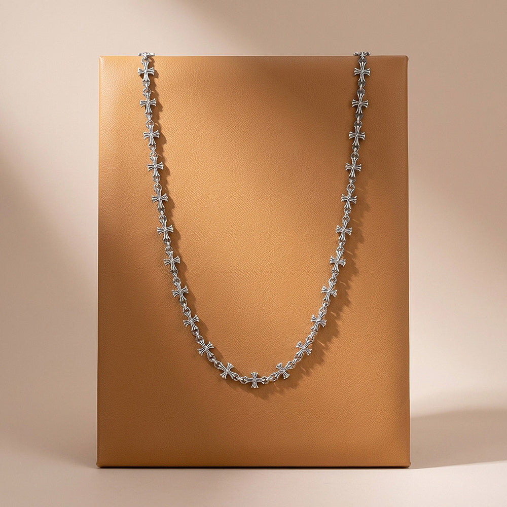 Cross Link Chain | Men's Necklace | MN1094