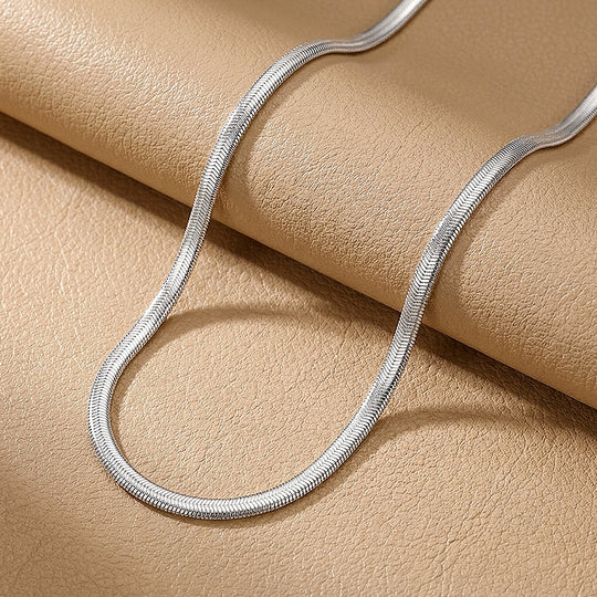 Flat Snake Chain | Men&