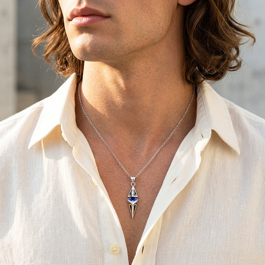 Starburst 3D Arrowhead Pendant | Men&