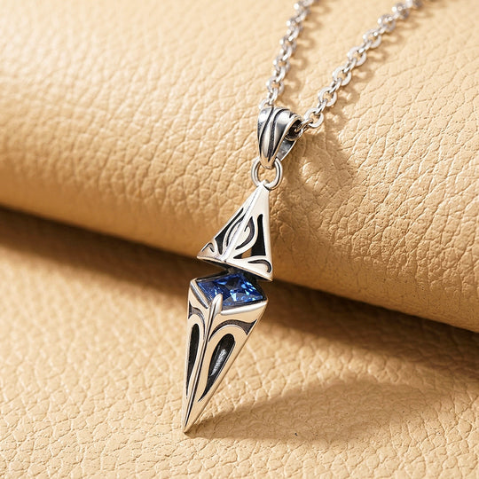 Starburst 3D Arrowhead Pendant | Men&