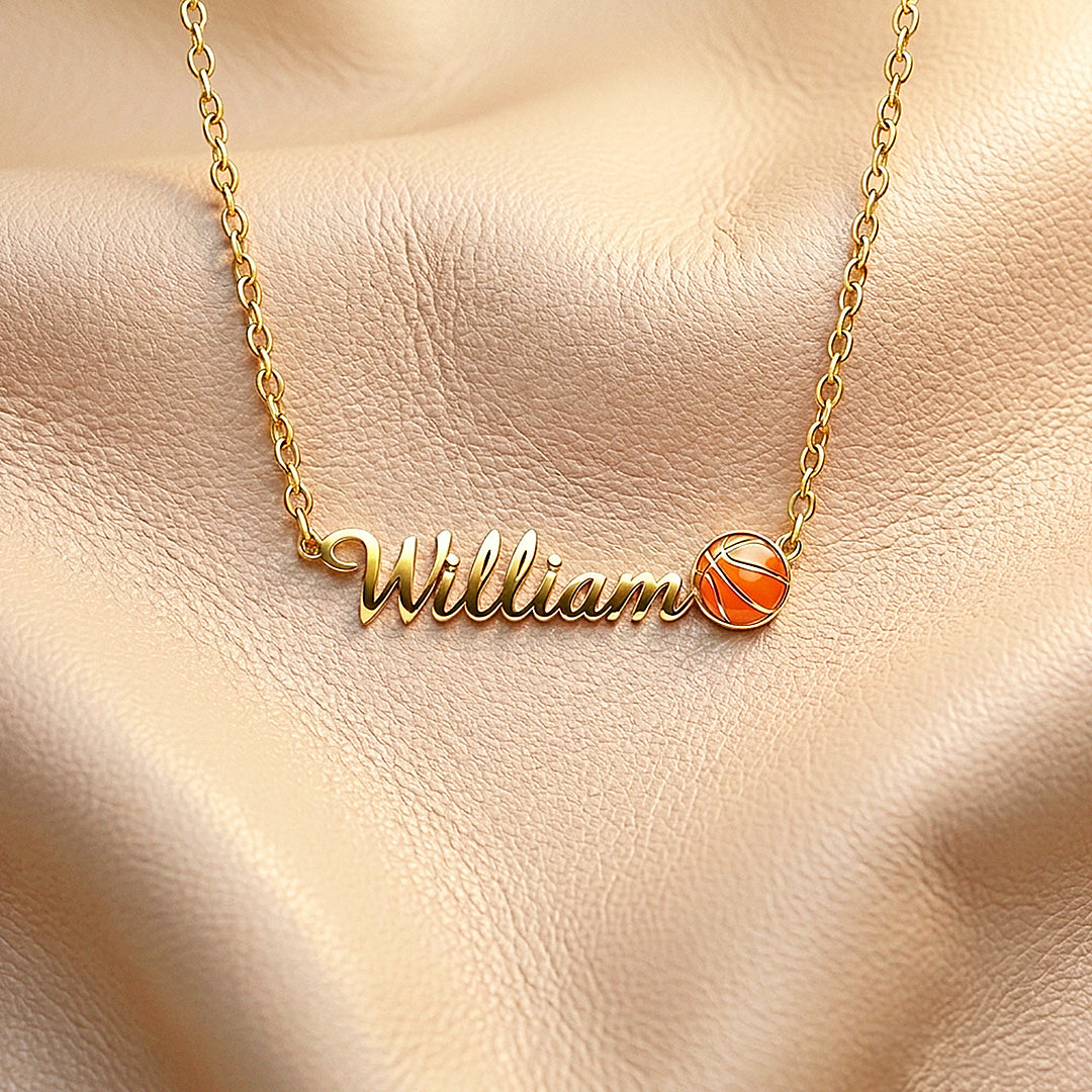Sports Name Necklace | Personalised Necklace | Nova1043