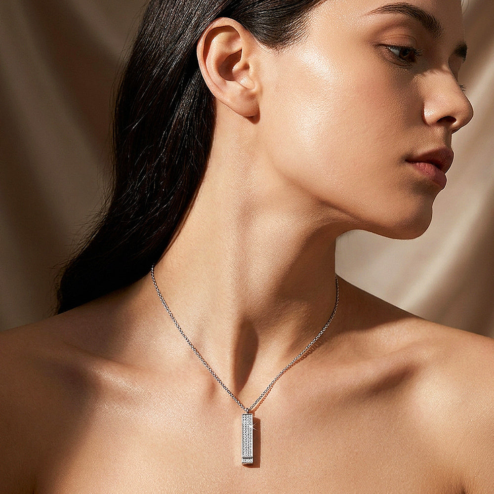 Secret Message Bar Necklace | Personalised Necklace | Nova1044