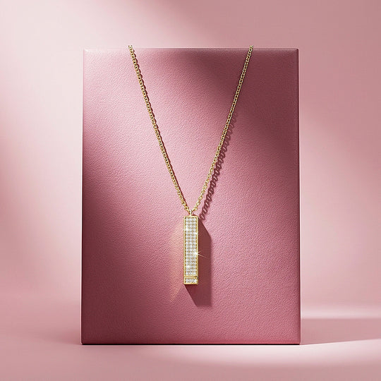 Secret Message Bar Necklace | Personalised Necklace | Nova1044