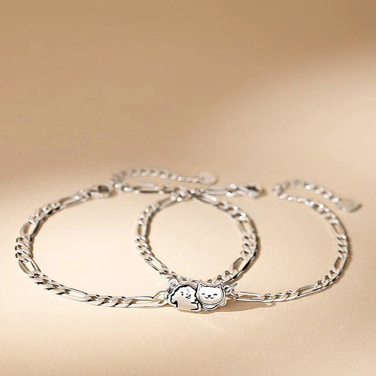 Pawsome Pair Couple Bracelets