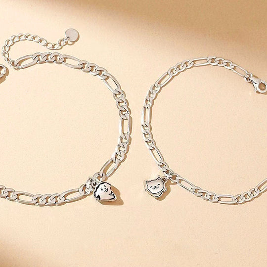 Pawsome Pair Couple Bracelets