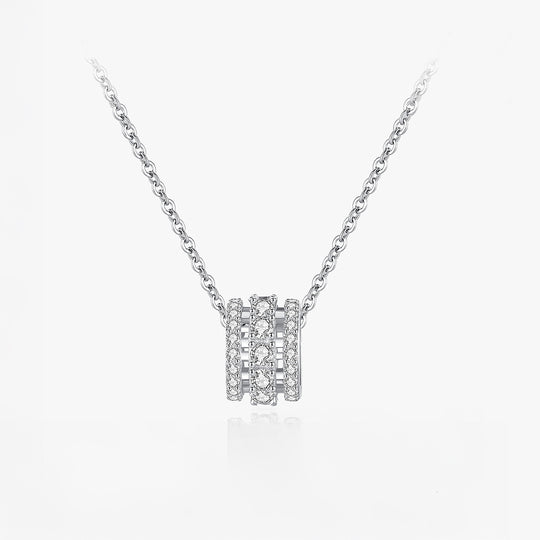 Prm2013: The Cylinder Pave Sparkle Necklace