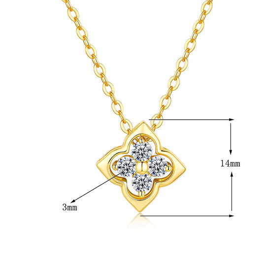 Prm2020 – The Luxe Clover Bloom Necklace