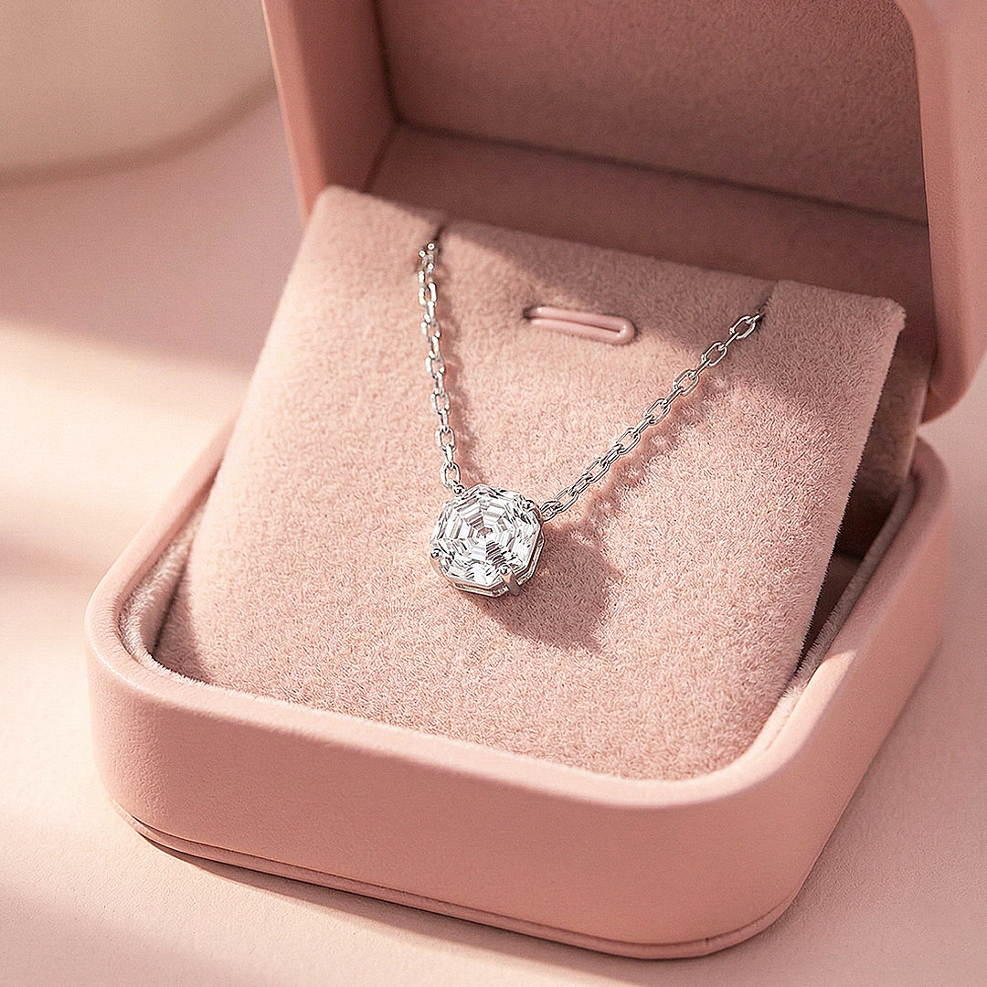 Solitaire Necklace | 925 Sterling Silver | Yellow Rose-Cut | Prm2029 - Ring | Singapore Jewellery, Wedding Rings & Gifts | Same Day Delivery | Tiara.com.sg