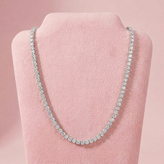 Tennis Necklace | Genuine Moissanite | PRM2036