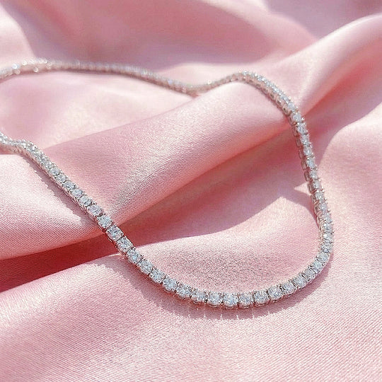 Tennis Necklace | Genuine Moissanite | PRM2036