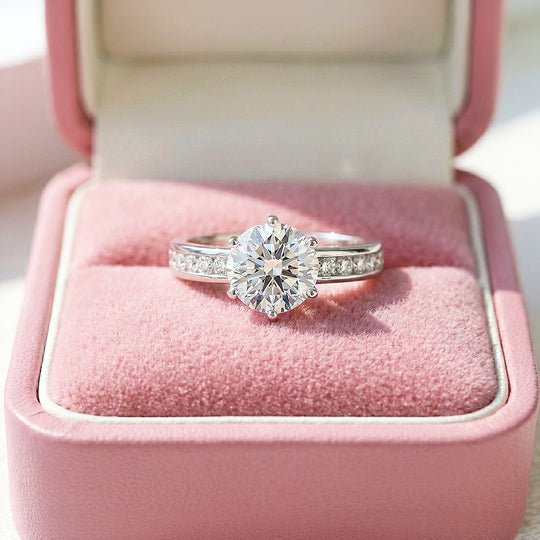 Oval Full Eternity Band | Diamond Simulant | 925 Sterling Silver | Prm7115