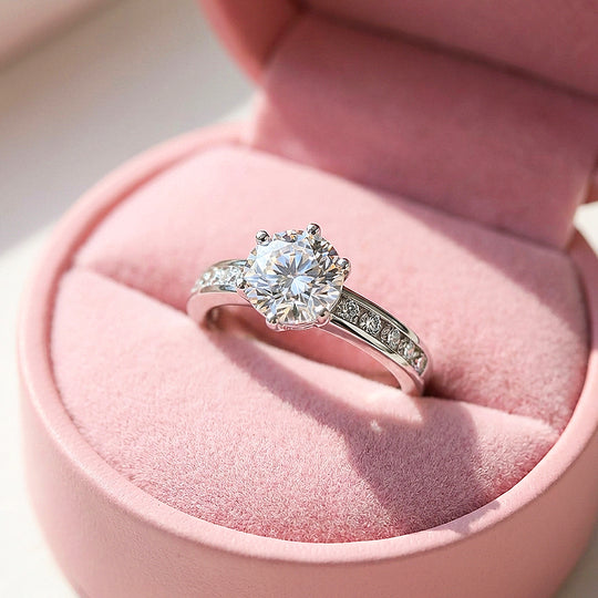 Oval Full Eternity Band | Diamond Simulant | 925 Sterling Silver | Prm7115