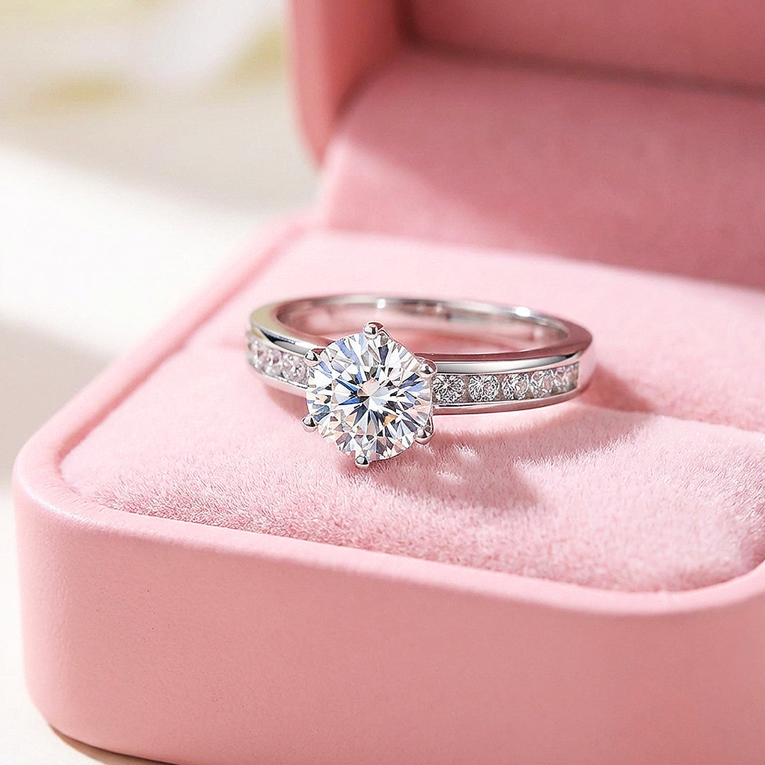 Oval Full Eternity Band | Diamond Simulant | 925 Sterling Silver | Prm7115