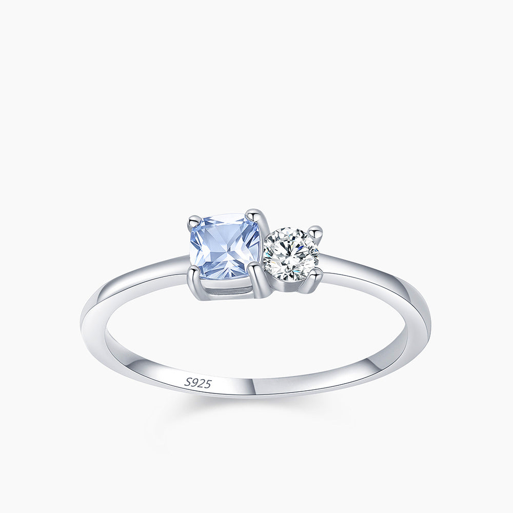 Prm7131: The Dual Stone Clarity Ring