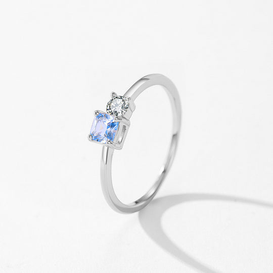 Prm7131: The Dual Stone Clarity Ring