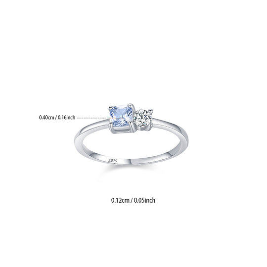 Prm7131: The Dual Stone Clarity Ring