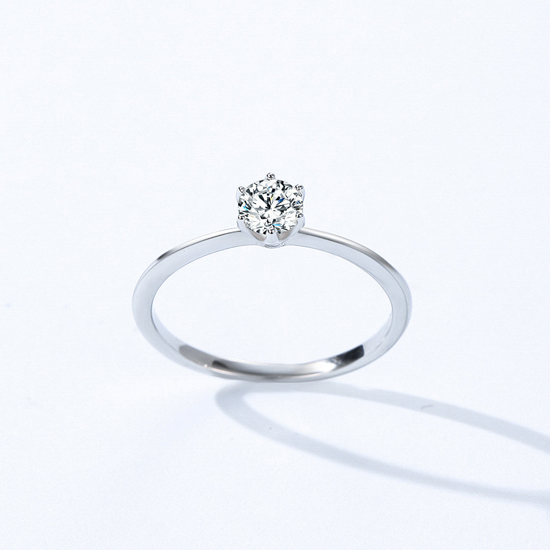 Prm7134: The Classic Solitaire Brilliance Ring