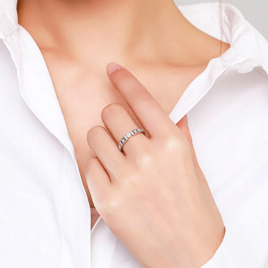 Prm7138: The Celestial Solitaire Ring