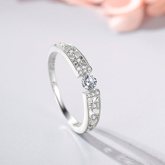 Prm7138: The Celestial Solitaire Ring