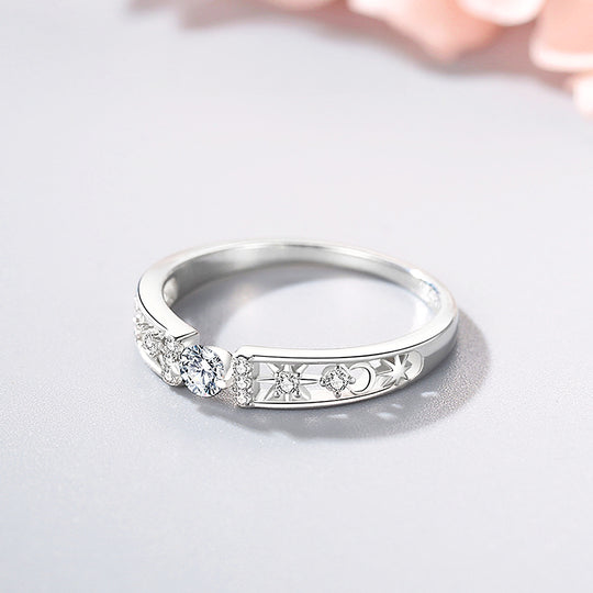 Prm7138: The Celestial Solitaire Ring