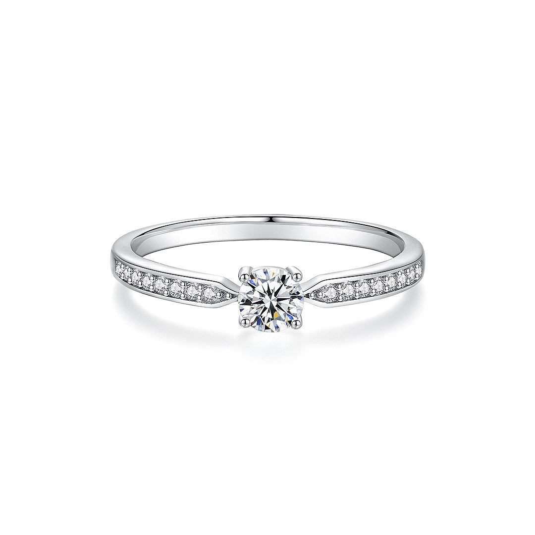 Prm7141 - Radiance Moissanite Ring