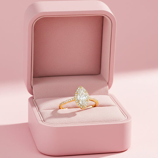 Prm7152 – The Aurelia Marquis Moissanite Ring