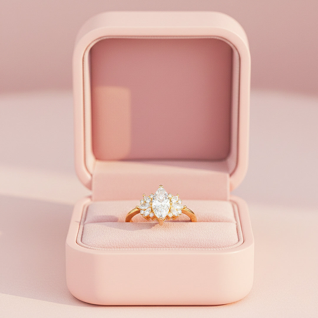 Prm7154 - Imperial Radiance Moissanite Ring