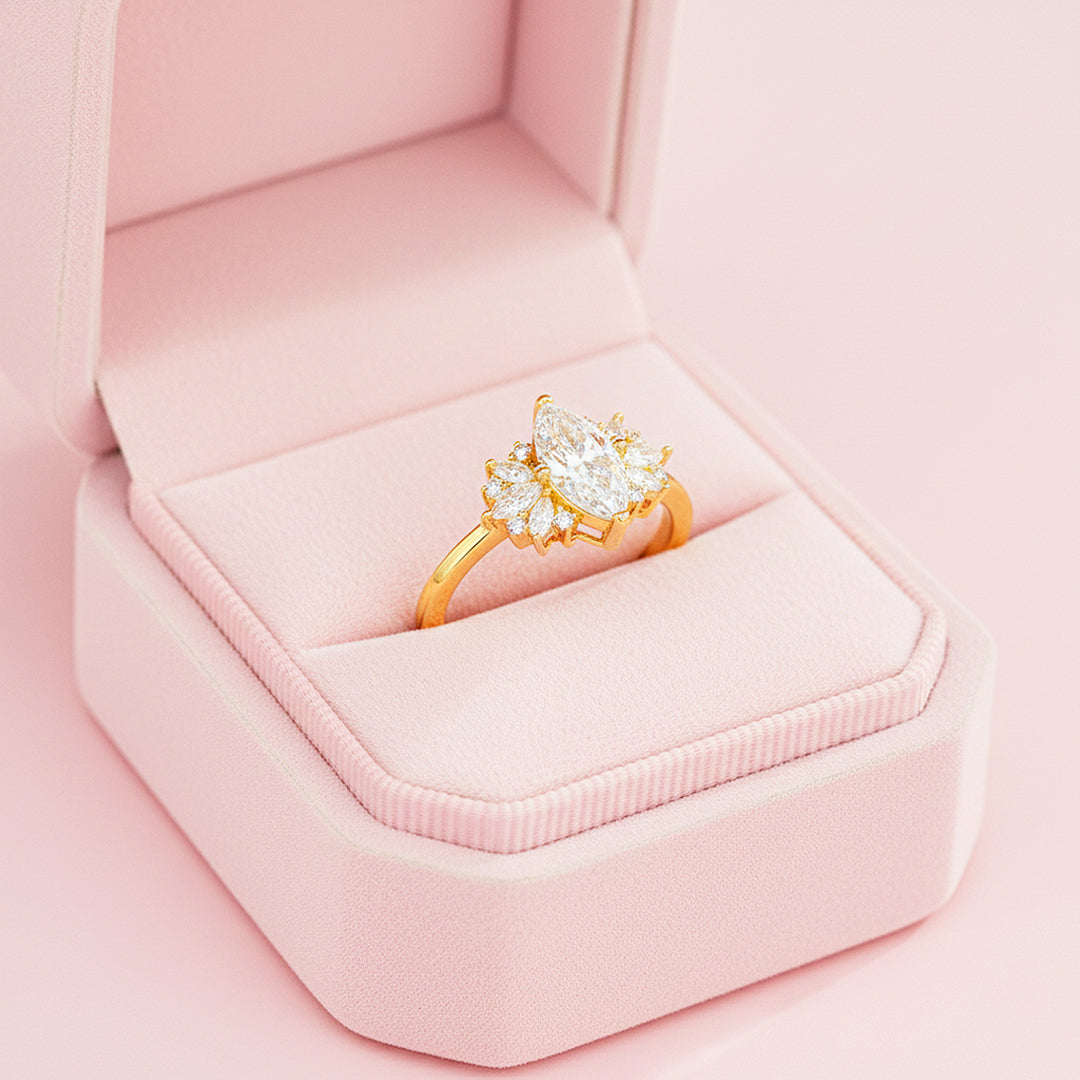 Prm7154 - Imperial Radiance Moissanite Ring