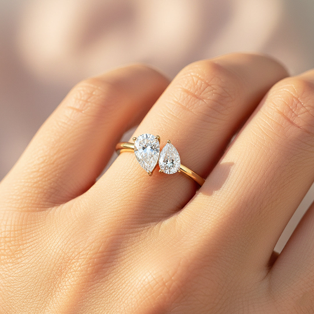 Prm7156 - The Élysée Duet Ring