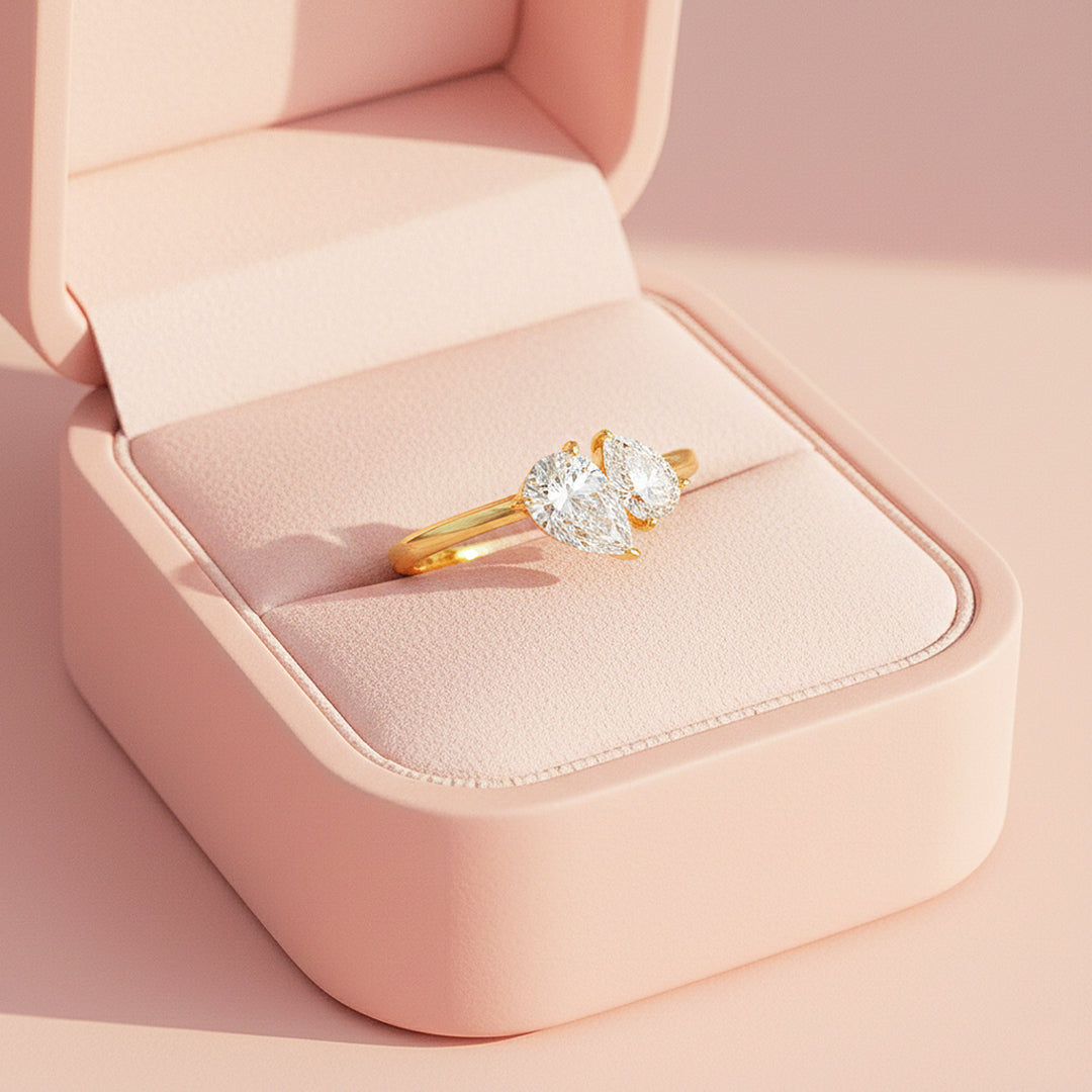 Prm7156 - The Élysée Duet Ring