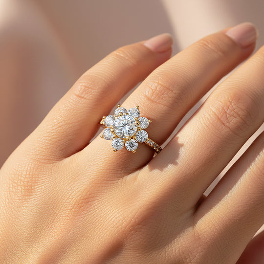 Prm7160: Sunlit Royale Moissanite Ring