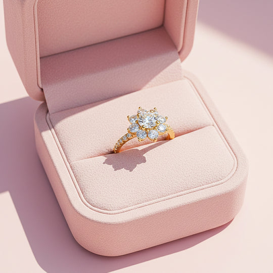 Prm7160: Sunlit Royale Moissanite Ring