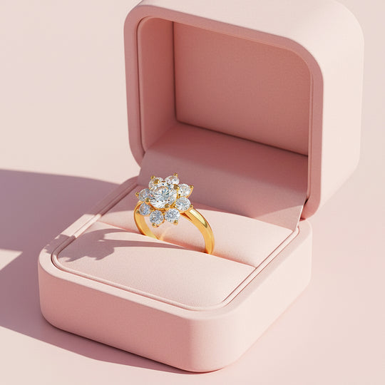 Prm7160: Sunlit Royale Moissanite Ring