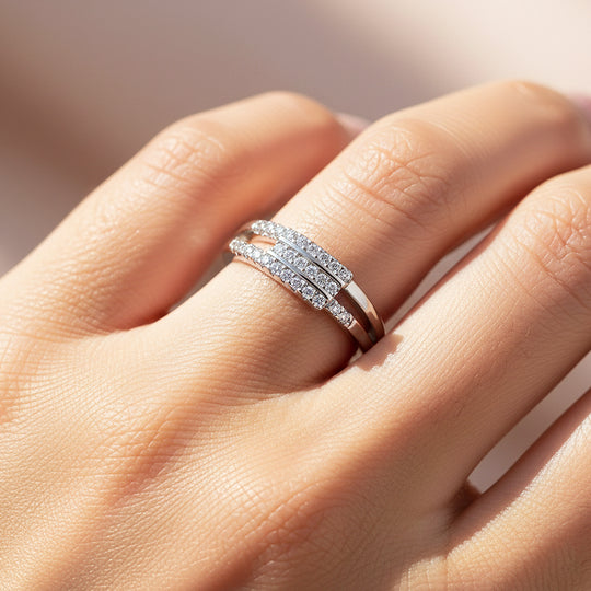 Prm7167: The Celestine Trinity Ring