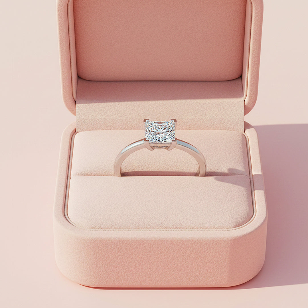 Prm7168: The Princess Cut Ascend Ring