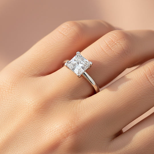Prm7168: The Princess Cut Ascend Ring