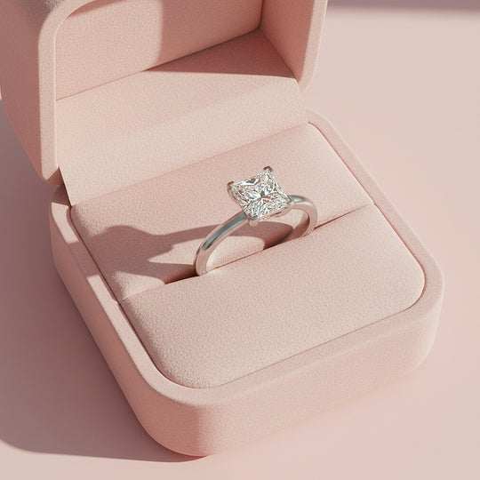 Prm7168: The Princess Cut Ascend Ring