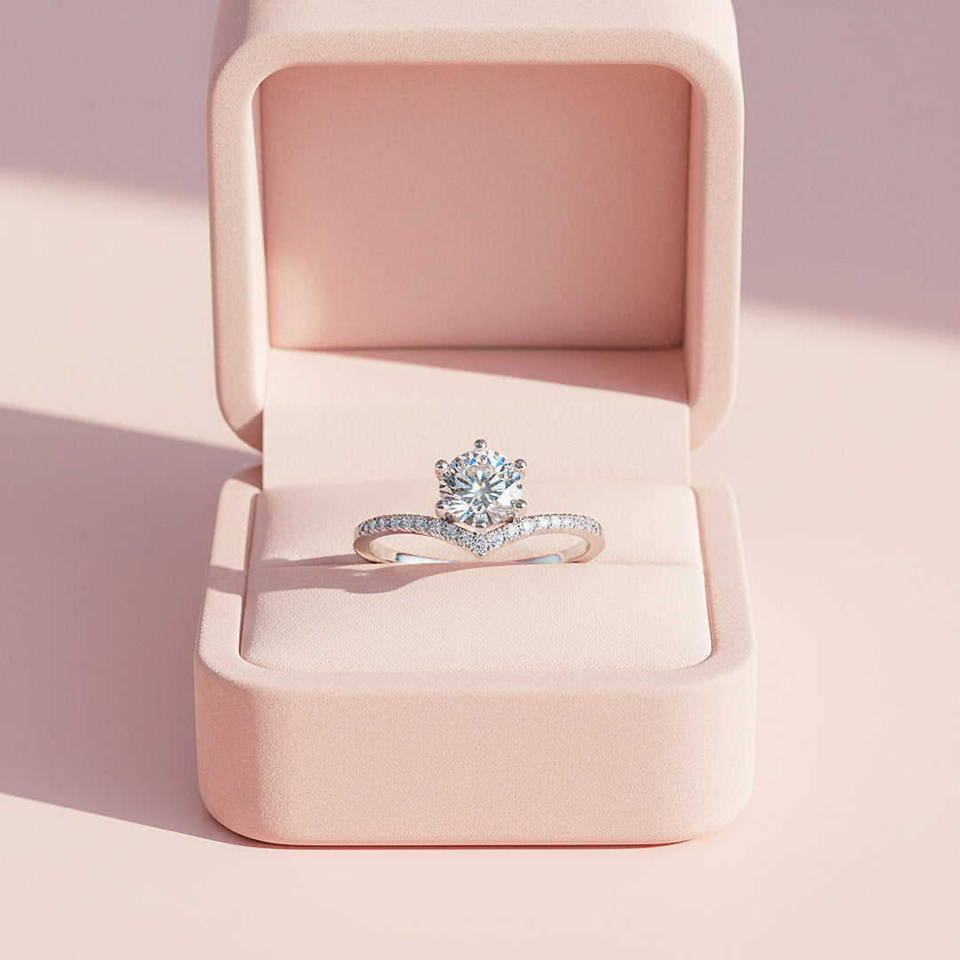 Prm7170: Regal Embrace Solitaire Ring