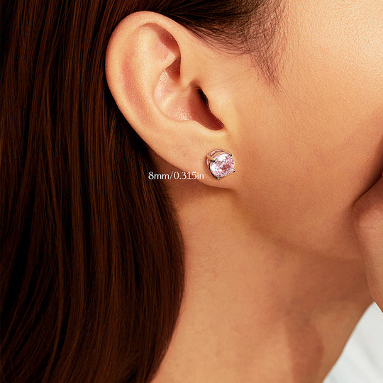 Prm8113: The Rose Radiance Stud Earrings