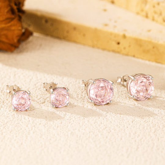 Prm8113: The Rose Radiance Stud Earrings