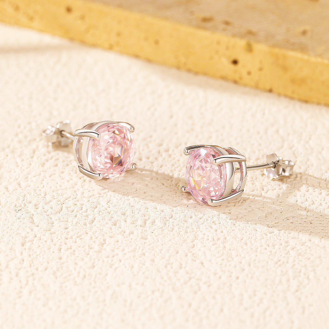 Prm8113: The Rose Radiance Stud Earrings