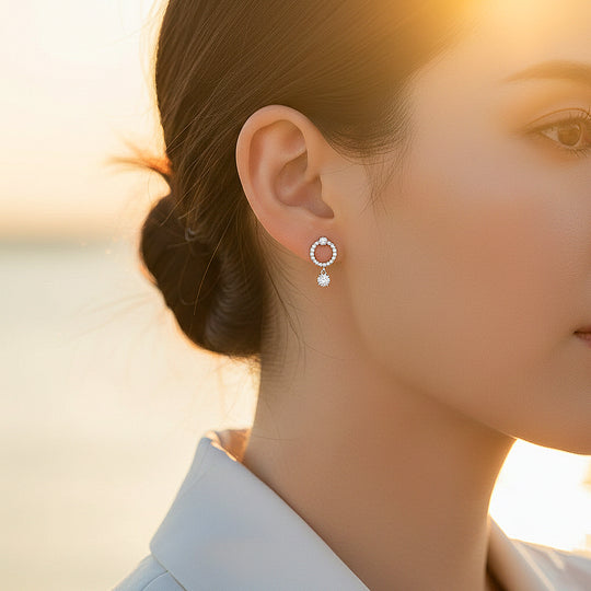 Prm8138 – Pavé Moissanite Circle