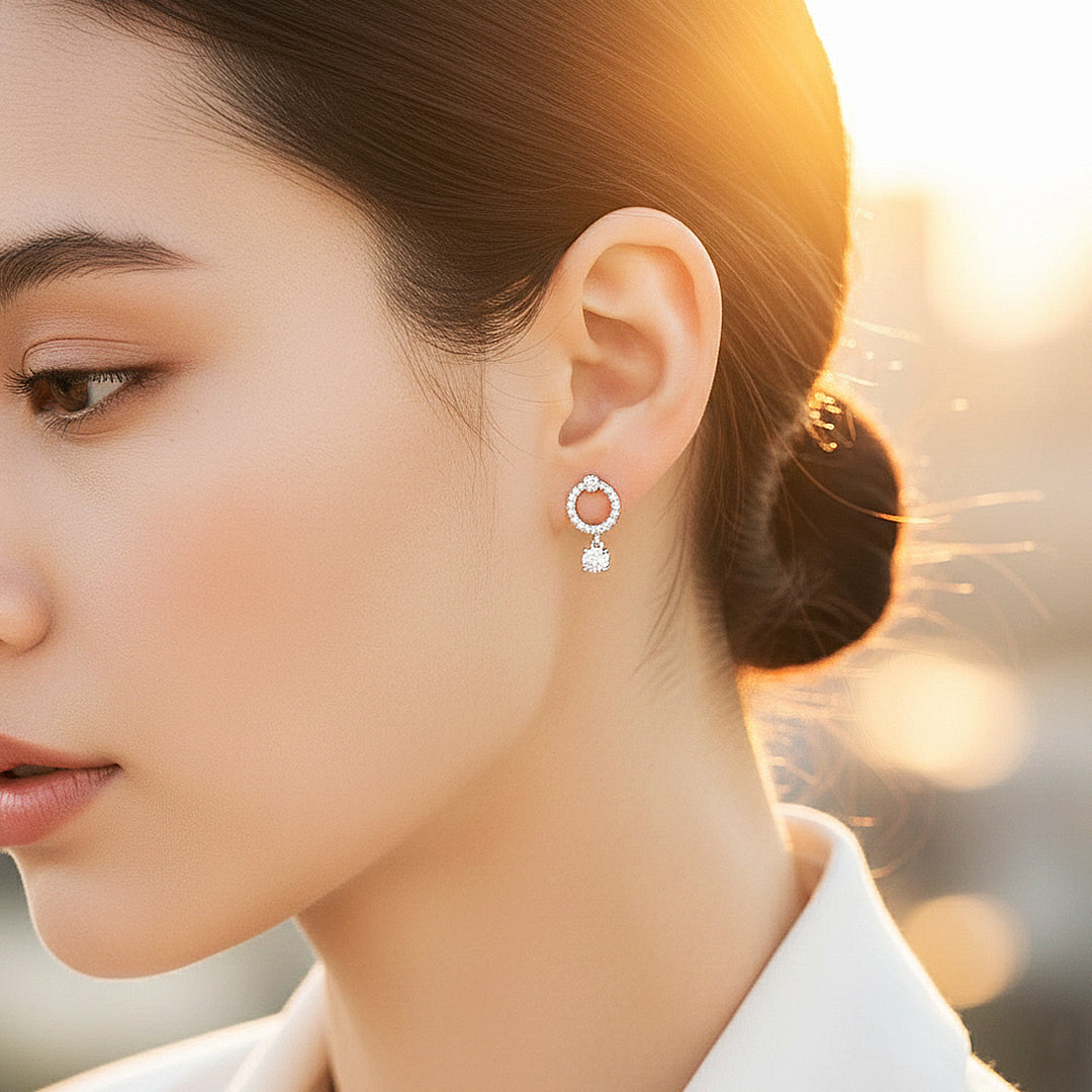 Prm8138 – Pavé Moissanite Circle