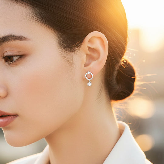 Prm8138 – Pavé Moissanite Circle