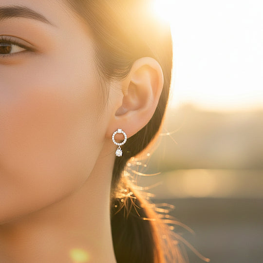 Prm8138 – Pavé Moissanite Circle